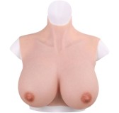 Buste Seins réalistes Coton Col haut Bonnet 90A