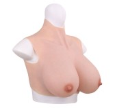 Buste seins réalistes Coton Col haut Bonnet 90B