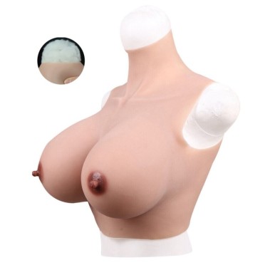 Buste Seins Coton Col haut Bonnet 85A