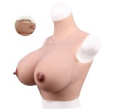 Buste Seins Silicone Col haut Bonnet 85A