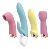 Pack de 4 Accesoires Marvelous Four Satisfyer pour MLLE LOTUS Pack de 4 Accesoires Marvelous Four Satisfyer pour MLLE LOTUS
