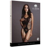 Combi sexy Fence Net Noir pour AVAQUEEN