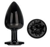 Plug Bijou AfterDark L 8 x 4cm Noir