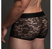 Boxer Lace Dentelle Noir