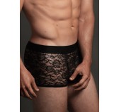 Boxer Lace Dentelle Noir