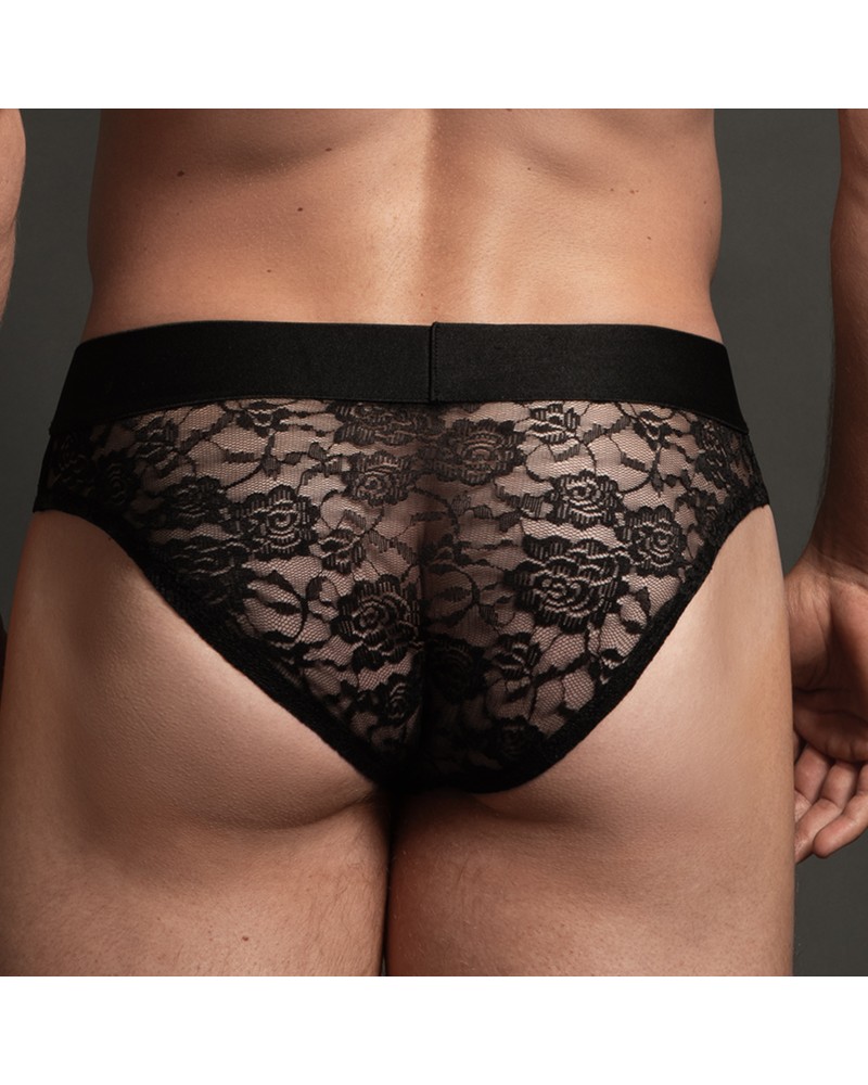 Slip Lace Dentelle Noir