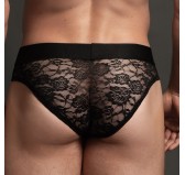 Slip Lace Dentelle Noir