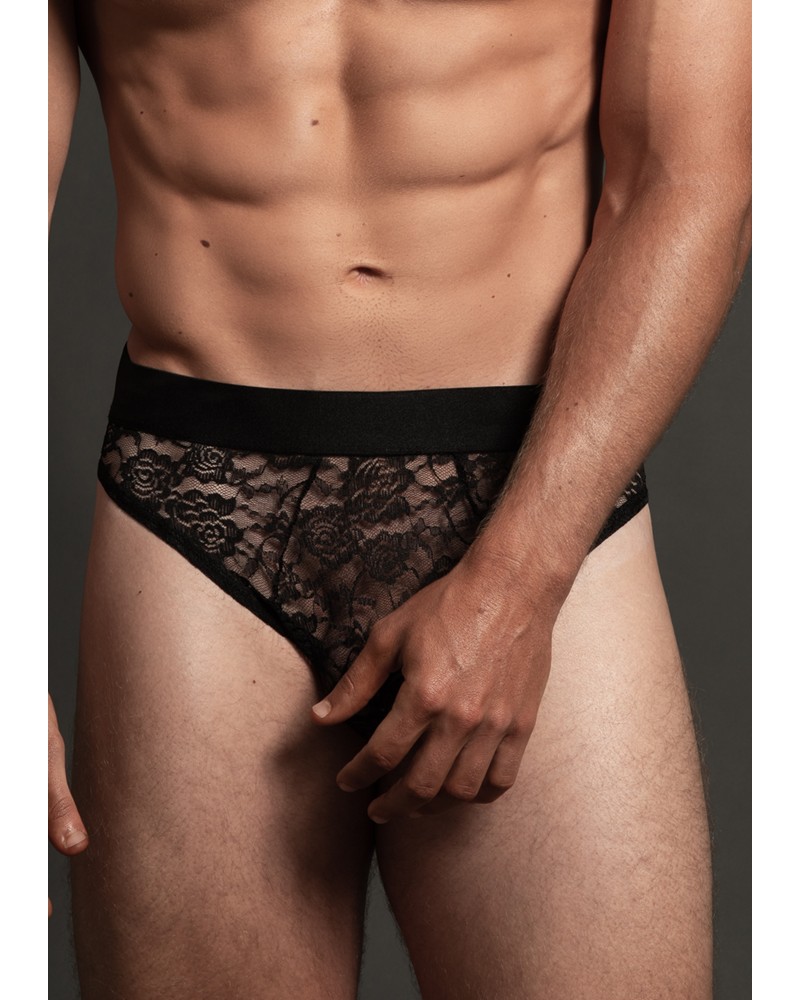 Slip Lace Dentelle Noir