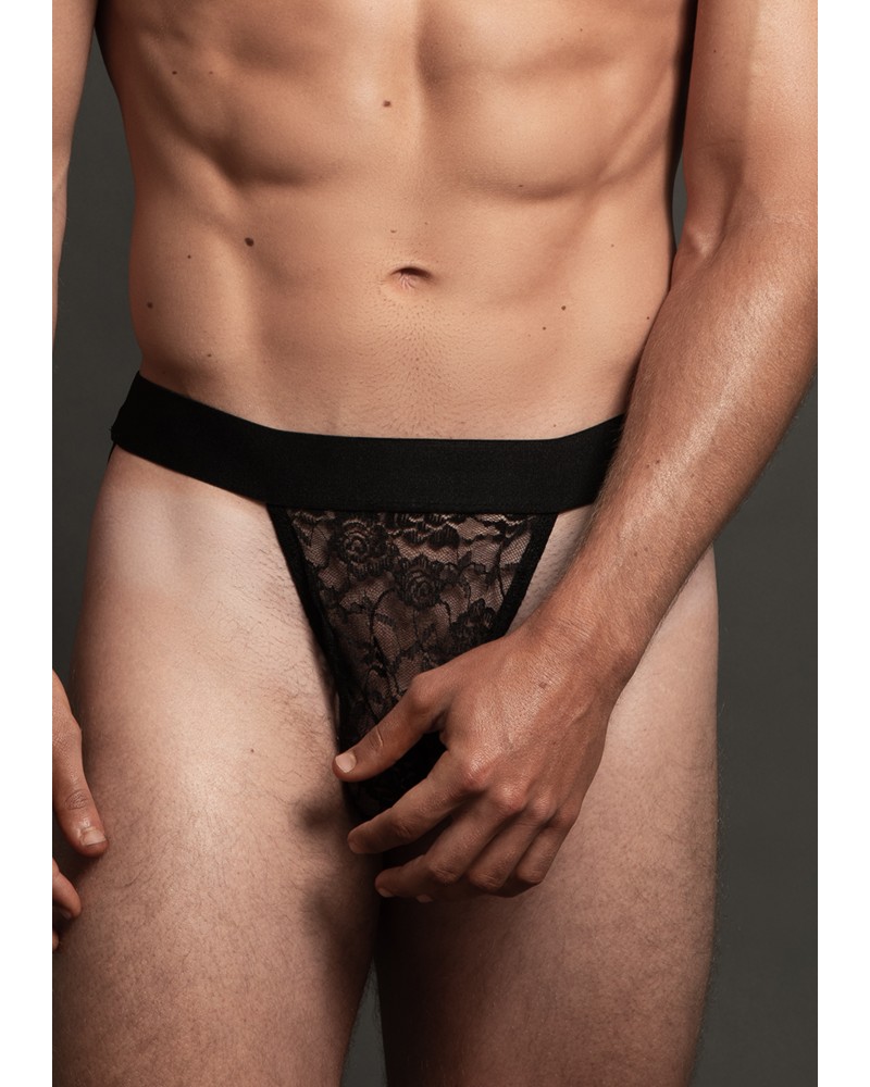Jockstrap Lace Dentelle noir