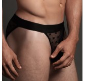 Tanga Fin Star Noir