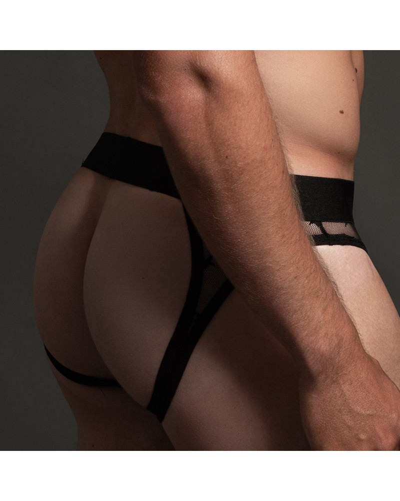 Jockstrap fin Star Noir