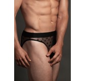 Jockstrap fin Star Noir