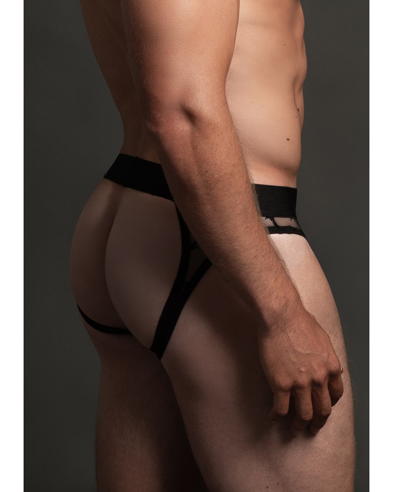Jockstrap fin Star Noir