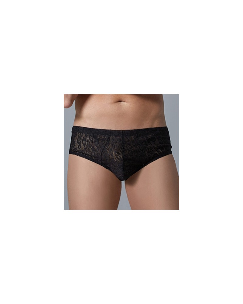 Shorty Dentelle Leopard Allure Noir