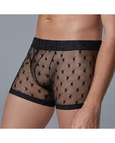 Boxer long fin Star Allure Noir