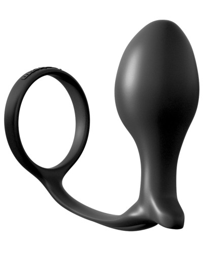 Plug anal Gasm avec cockring 10cm