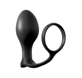 Plug anal Gasm avec cockring 10cm