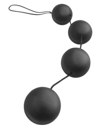 Boules anales Vibro 3.2 cm Noir