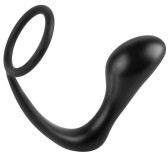 Ass Gasm Plug et Cockring 10 x 3.2 cm Noir