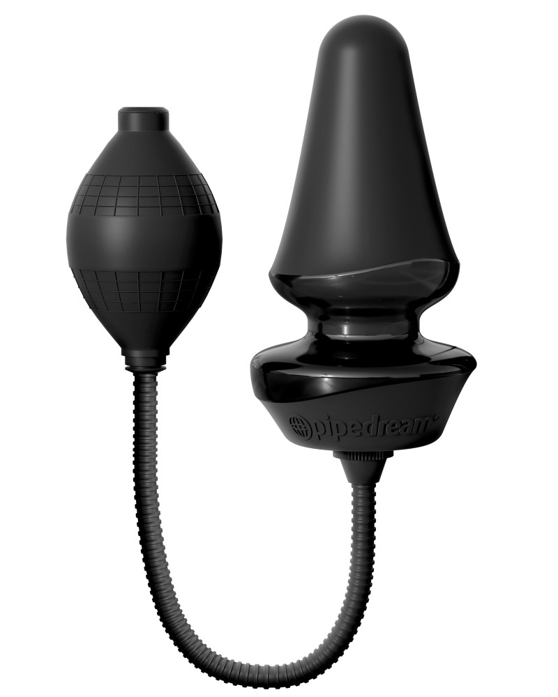 Plug Gonflable Silicone 9.5 x 5.5 cm Noir Plug Gonflable Silicone 9.5 x 5.5 cm Noir