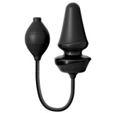 Plug Gonflable Silicone 9.5 x 5.5 cm Noir Plug Gonflable Silicone 9.5 x 5.5 cm Noir