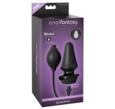 Plug Gonflable Silicone 9.5 x 5.5 cm Noir Plug Gonflable Silicone 9.5 x 5.5 cm Noir
