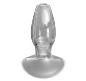 Plug tunnel en verre Beginner 8 x 3.5 cm - Ouverture 2cm