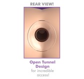 Plug tunnel en verre Beginner 8 x 3.5 cm - Ouverture 2cm