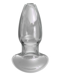 Plug tunnel en verre Beginner 8 x 3.5 cm - Ouverture 2cm