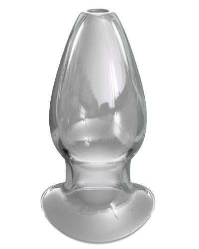 Plug tunnel en verre Mega Gaper 10 x 5.2 cm - Ouverture 3cm