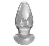 Plug tunnel en verre Mega Gaper 10 x 5.2 cm - Ouverture 3cm