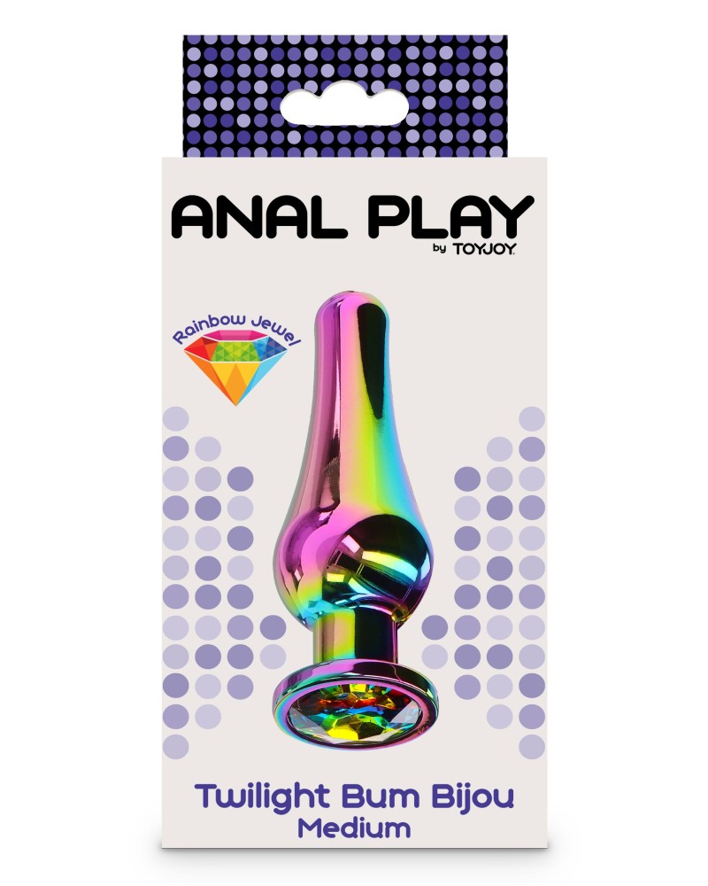 Plug Bijou anal Twilight Bum M 10 x 3.4cm