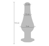 Plug Bijou anal Diamond Bum S 9 x 3.2cm Plug Bijou anal Diamond Bum S 9 x 3.2cm
