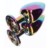 Bijou anal Twilight Rainbow M 8.5 x 4cm