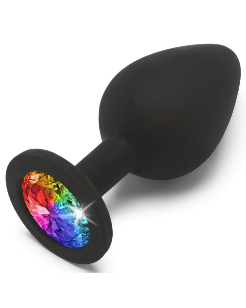 Plug Bijou Rainbow M 7 x 3.5 cm Plug Bijou Rainbow M 7 x 3.5 cm