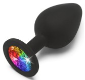 Plug Bijou Rainbow M 7 x 3.5 cm Plug Bijou Rainbow M 7 x 3.5 cm