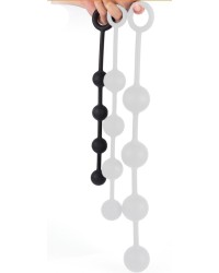 Boules anales en silicone Quarty M 35 x 4cm
