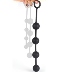 Boules anales en silicone Quarty M 35 x 4cm