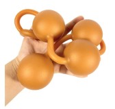 Boules anales en silicone Ass Orange 50 x 5.5cm