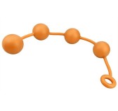 Boules anales en silicone Ass Orange 50 x 5.5cm