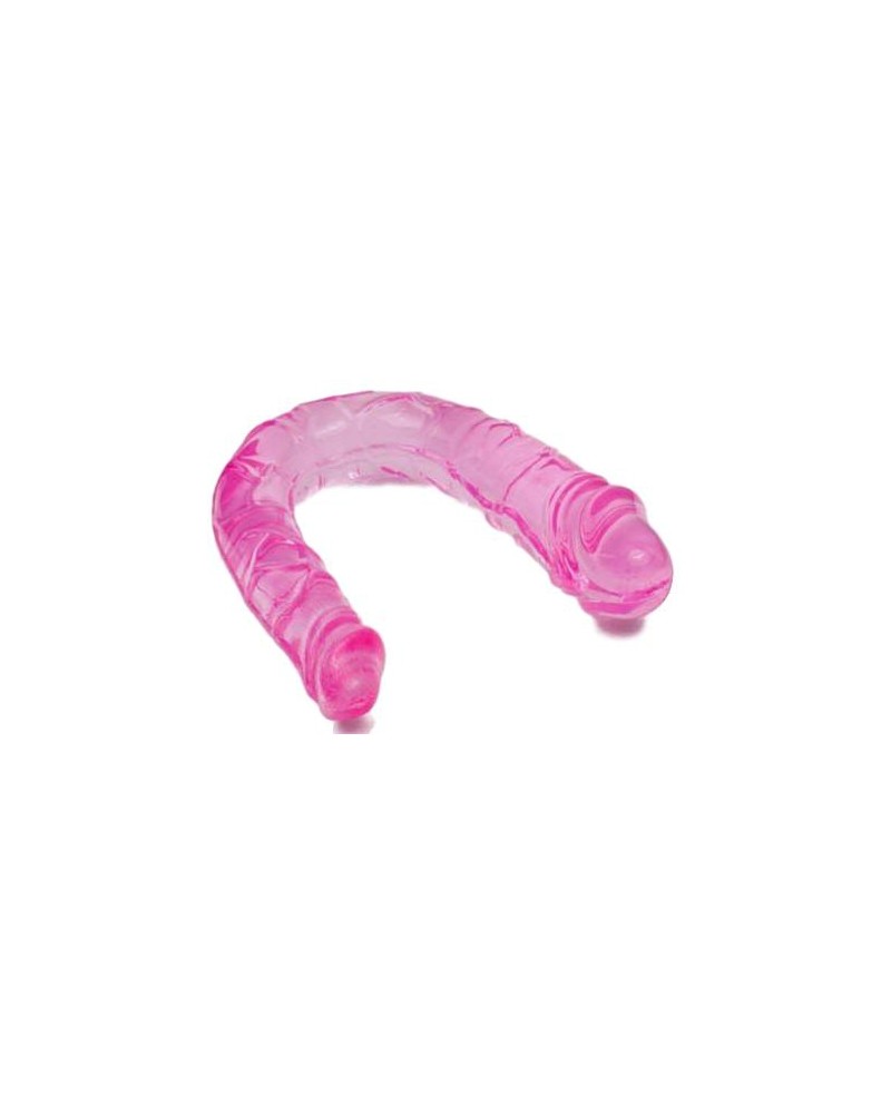 Jelly Double Dildo 11 x 3 cm Rose