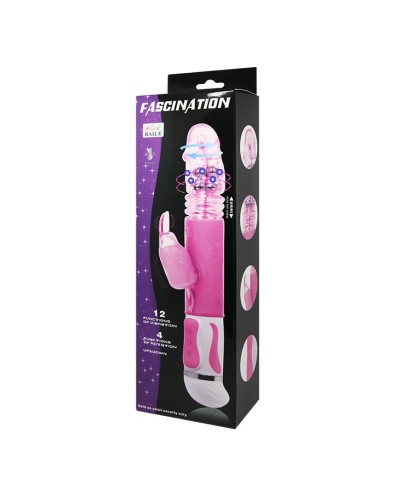 Rabbit Geant Multi Vibes 15 x 4 cm Rose
