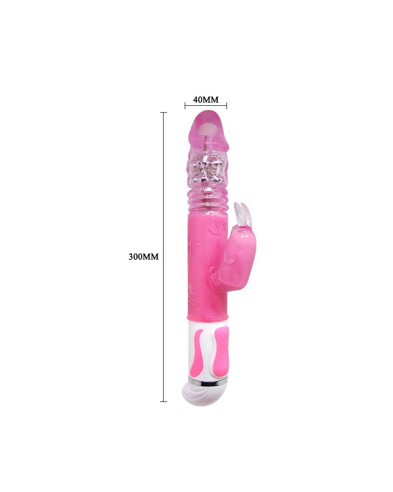 Rabbit Geant Multi Vibes 15 x 4 cm Rose