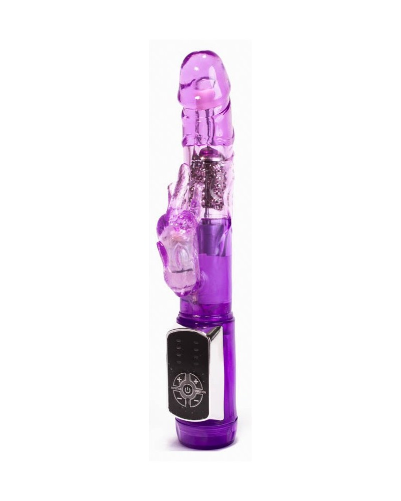 Vibro Rabbit Rotatif Violet