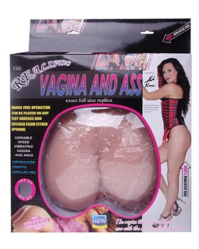 Masturbateur Ultra-réaliste Vagina and Ass