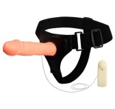 Gode ceinture vibrant Strap-On Men 17 x 4 cm Gode ceinture vibrant Strap-On Men 17 x 4 cm