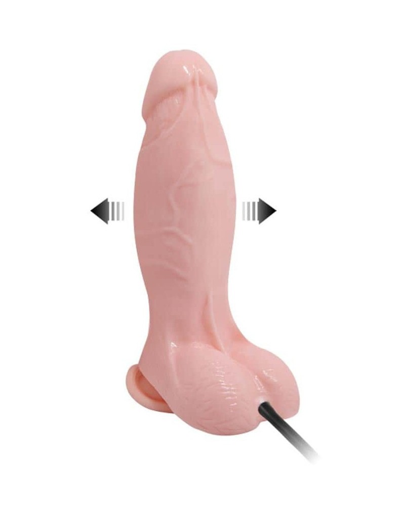 Gode gonflable penis Float 17 x 4cm rose