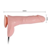 Gode gonflable penis Float 17 x 4cm rose