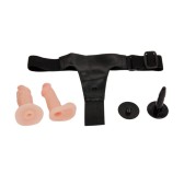 Gode ceinture Strap-On Jessica 2 dildos