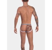 Jockstrap Barcode Pride Blanc